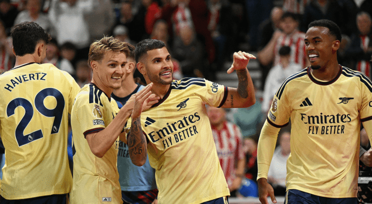 Arsenal Maintain Perfect Start After Guimaraes Strike and Raya Penalty Save Sink Sunderland