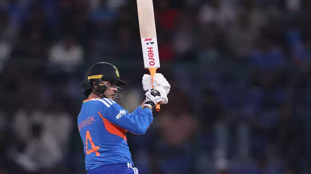 Abhishek Sharma Blasts 82 as India Cruises to T20I Victory Over Afghanistan