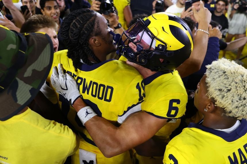 Michigan Survives Western Michigan Upset Bid Following Clock Controversy