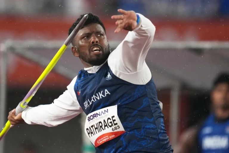 Sri Lanka’s Rumesh Pathirage Claims Asian Games Javelin Gold