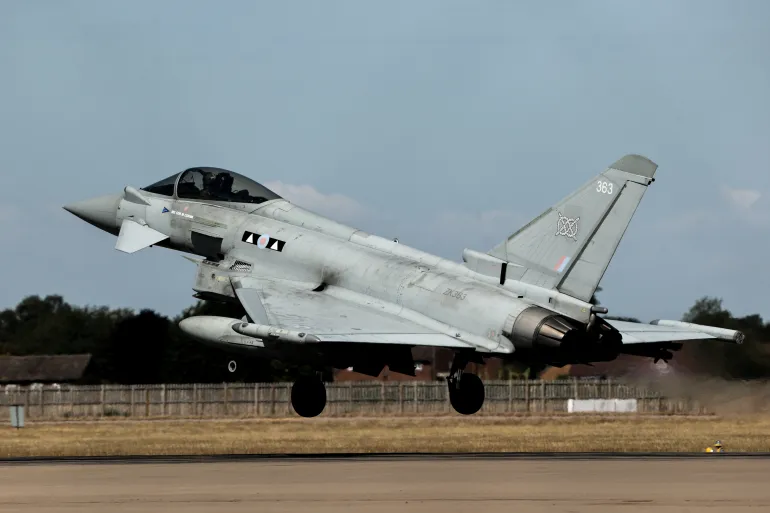 UK Deploys Typhoon Jets to Shield Saudi Arabia From