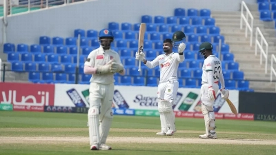 Litton Das Hits Century as Bangladesh Target Victory Over